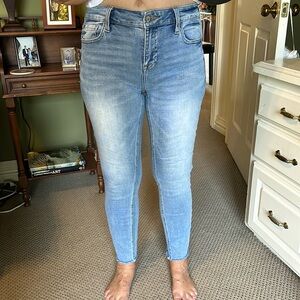 Pistols size 28 straight leg jeans. Cut off hems. Extra confortable. Like new.